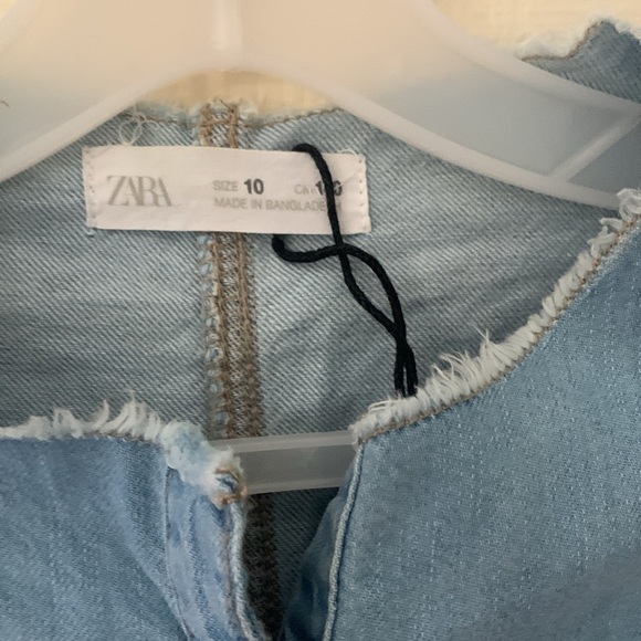 Zara girls denim dress (1 day sale!) - Picture 2 of 4